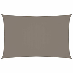 Maison Chic Voile d'ombrage | Voile de parasol | Toile d'ombrage tissu oxford rectangulaire 5x8 m taupe -MN67310