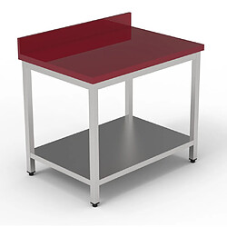 Table De Découpe avec Etagère Démontable - Combisteel