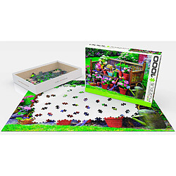 Eurographics 6000?5345 Banc de Jardin Lot de 1000 Puzzle