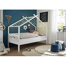 Avis UB DESIGN Lit enfant Juletta 90x200cm blanc