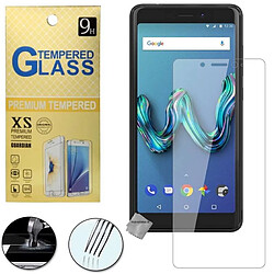 Htdmobiles Film de protection vitre verre trempe transparent pour Wiko Tommy 3