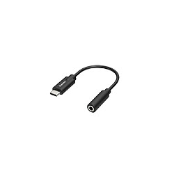 HAMA Adaptateur audio, fiche USB-C - jack femelle 3,5 mm, stéréo