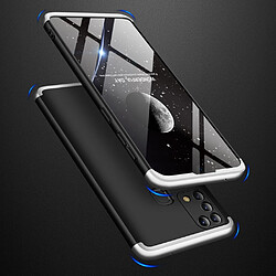 Coque en TPU 3 pièces détachables mates noir/argent pour votre Samsung Galaxy M31