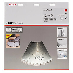 Avis Bosch 2608642114 Lame de scie circulaire top precision best for wood 300 x 30 x 3,2 mm 48