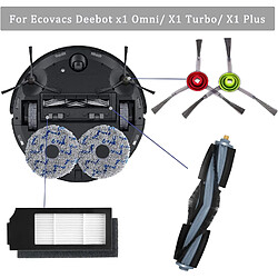 INF Accessoires d'aspirateur pour Ecovacs DEEBOT X1 Omni / X1 et Omni / X1