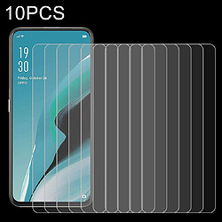 Wewoo Film de verre trempé Pour OPPO Reno 2F 10 PCS 0.26mm de 9H 2.5D