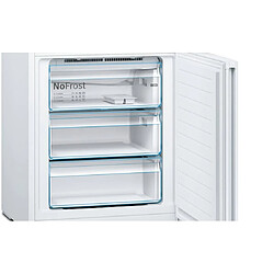 Réfrigérateur combiné 70cm 438l nofrost - KGN49XWEA - BOSCH pas cher