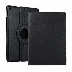 Xeptio Housse nouvel Apple iPad 10,2 2019 Wifi - 4G/LTE noire - Etui coque de protection 360 degrés tablette New iPad 10.2 pouces - accessoires pochette