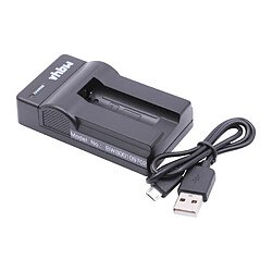 vhbw chargeur Micro USB avec câble pour appareil photo Canon Digital Ixus 1000 HS, 1000HS, 1100 HS, 1100HS, 500HS, 510HS.