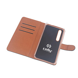 Acheter Celly WALLY848 coque de protection pour téléphones portables 15,5 cm (6.1') Étui avec portefeuille Noir, Marron