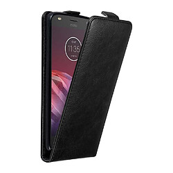 Cadorabo Coque Motorola MOTO Z2 Etui en Noir