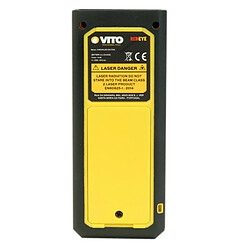 Acheter Télémètre laser Digital professionnel VITO POWER portée 60 m précision 3 mm Arrêt auto mesure de distances