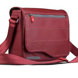 be.ez Sac bandoulière pour Tablette 7 à 10 pouces et accessoires divers Rouge