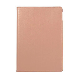 Etui en PU litchi avec support or rose pour votre Apple iPad 10.2 (2019)