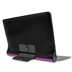 Acheter Etui en PU avec support violet pour votre Lenovo Yoga Smart Tab 10.1/Tab 5 YT-X705