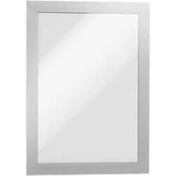 DURABLE Cadre d'affichage magnétique DURAFRAME, A5, argent ()