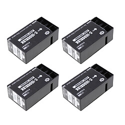 4pcs 1600XL Cartouche D'encre Pour Maxify MB2020 MB2320 MB2060 MB2360 Noir