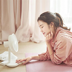 Avis Universal Ventilateur de bureau à 60 degrés, hauteur de tête, vitesse du vent réglable, lampe électrique rechargeable, type 4000mAh