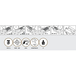 Avis Scie à onglet bois FEMI - Ø305 mm 1300W (moteur induction) - 305PRO