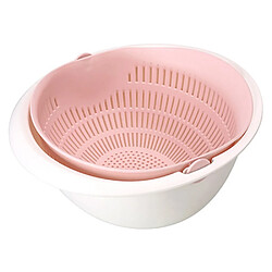 Universal Cuisine silicone double fuite panier bol lavage rangement panier filtre bol drainage légumes nettoyage panier outillage | sac panier