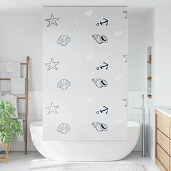 vidaXL Store enrouleur de douche 130x240 cm largeur du tissu 126 cm