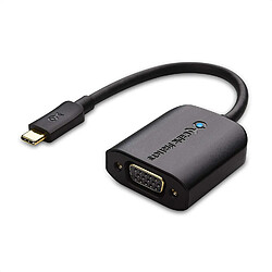 V7 BLACK USB C ADAPTERUSB C TO VGA