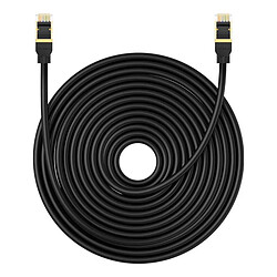 Network cable cat.8 Baseus Ethernet RJ45, 40Gbps, 20m (black)