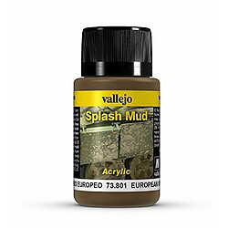 Vallejo European Splash Mud Model Paint Kit