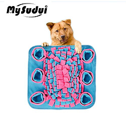 Avis Universal Chats, chiens, tapis de tabac, puzzles interactifs pour chiens, jeux pour éleveurs, alimentation lente, tapis d'odorat pour animaux, entrainement, tapis de jouet pour chiens.