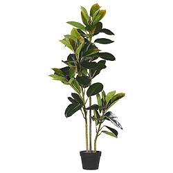 Beliani Plante artificielle FICUS ELASTICA 134 cm