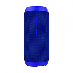 General Haut-parleur Bluetooth – Son surround HD 360° avec basses, stéréo 10 W, étanche IPX6, haut-parleur portable à batterie 20 H avec Bluetooth, couplage TWS, micro intégré, pour la maison, les fêtes, les cadeaux (bleu)