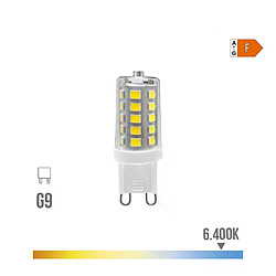 Edm Ampoule LED G9 3W 260lm (24W) 270° Dimmable - Blanc du Jour 6400K