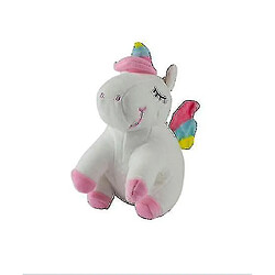 Universal La licorne qui dort, peluche/animal en peluche - blanc