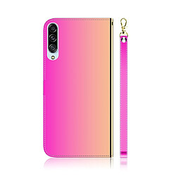 Avis Wewoo Housse Coque Pour Galaxy A90 5G Etui à rabat en similicuir surface horizontale avec supportlogements cartesportefeuille et lanière dégradé de couleur