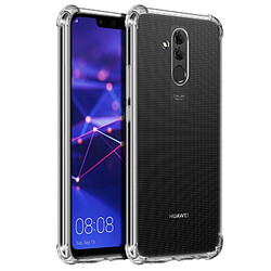 Avizar Coque Huawei Mate 20 Lite Protection Souple Silicone Angle renforcé Transparent