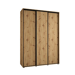 Abiks Meble Armoire DAVOS 1 À Portes Coulissantes 235,2/170/45 3 Portes