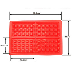 Gaufres Moule En Silicone pas cher