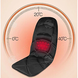 Avis INN Coussin de massage multifonctionnel pour voiture, fauteuil de massage à vibrations à double usage pour voiture et maison