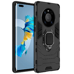 Avizar Coque Huawei Mate 40 Pro / Pro Plus Hybride Bague Métallique Support Vidéo noir