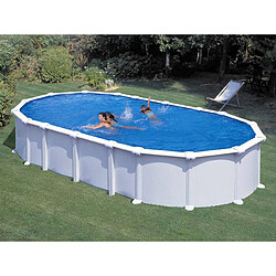 Gre Piscine ovale hors sol en kit 730 x 375 x 132 cm avec renforts en u