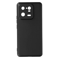 Avizar Coque pour Xiaomi 13 Pro Silicone Soft Touch Mate Anti-trace noir