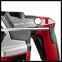 Acheter Einhell Marteau perforateur TE-RH 38 3F (1 050 W, force de frappe de 9 J, mandrin SDS Max, ée de profondeur en métal, performance de perçage de 38 mm dans le béton)