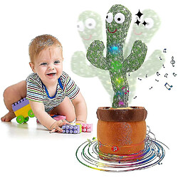 Universal Jouet cactus chantant et dansant, jouet en peluche cactus pour les enfants