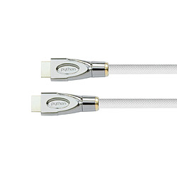 Python HDMI 2.0 Kabel 1,5m Ethernet 4K*2K UHD vergoldet OFC weiÃŸ