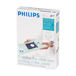 Philips FC802204 Lot de 4 sacs pour aspirateur Clinic Anti allergy