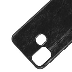 Coque en TPU + PU noir pour votre Samsung Galaxy M31