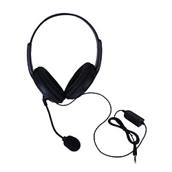 Acheter 3,5 mm Casque Audio Ecouteur à Double Stéréo avec Microphone Mic Pour Sony PS4 PS3