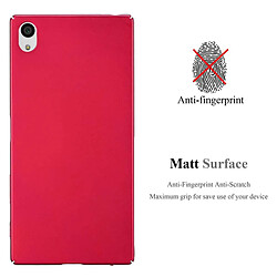 Cadorabo Coque Sony Xperia Z5 PREMIUM Etui en Rouge