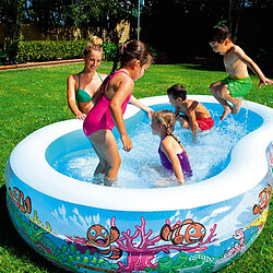 Piscine Gonflable Pour Enfants Bestway Fond Marins 262x157x46 cm