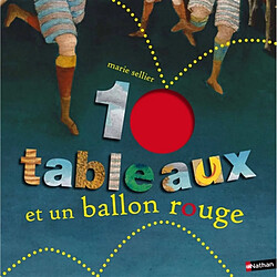 10 tableaux et un ballon rouge - Occasion